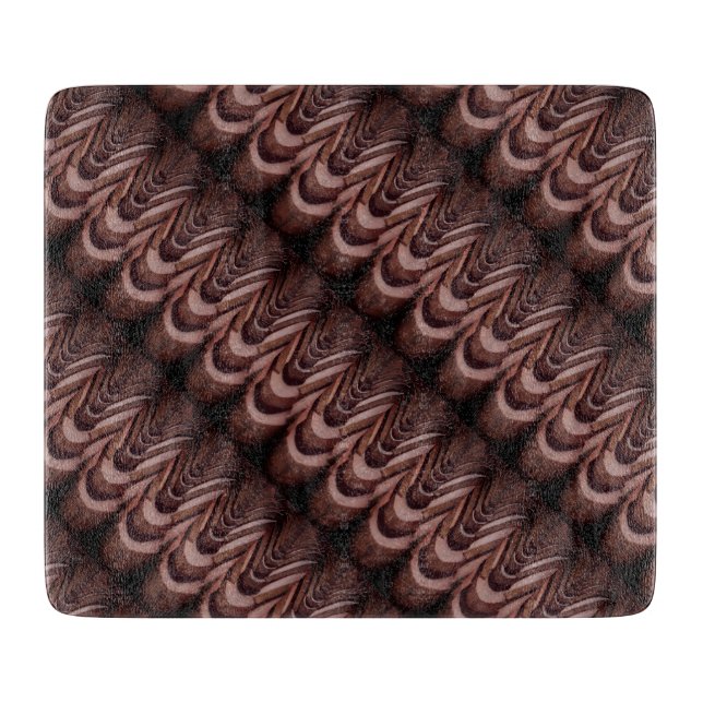 Interesting photo, roof tiles with perspective   cutting board (Front)