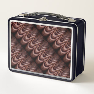 Interesting photo, roof tiles with perspective metal lunch box