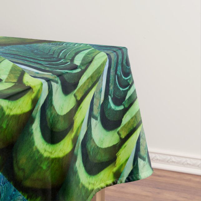 Interesting photo, roof tiles with perspective   tablecloth (In Situ)