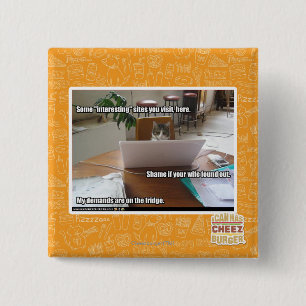 Interesting sites 2 inch square button