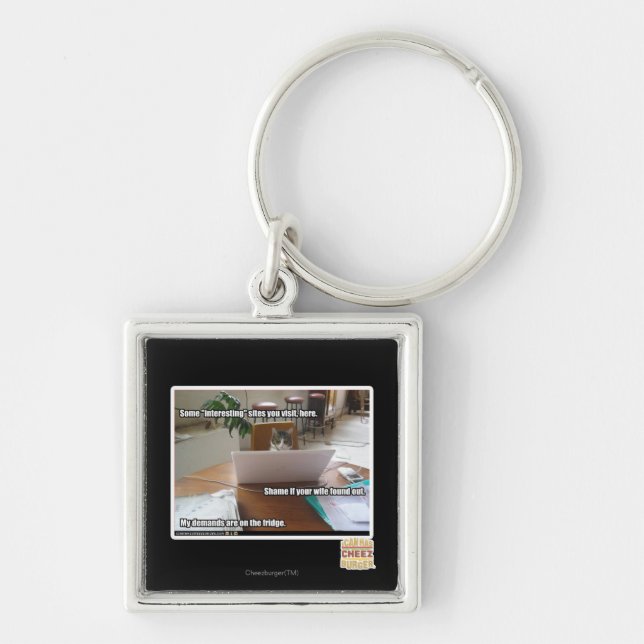 Interesting sites keychain (Front)