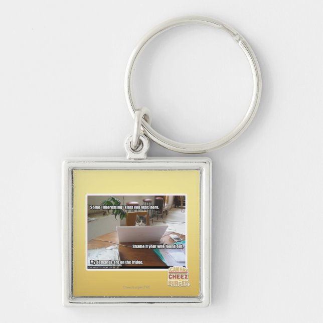 Interesting sites keychain (Front)