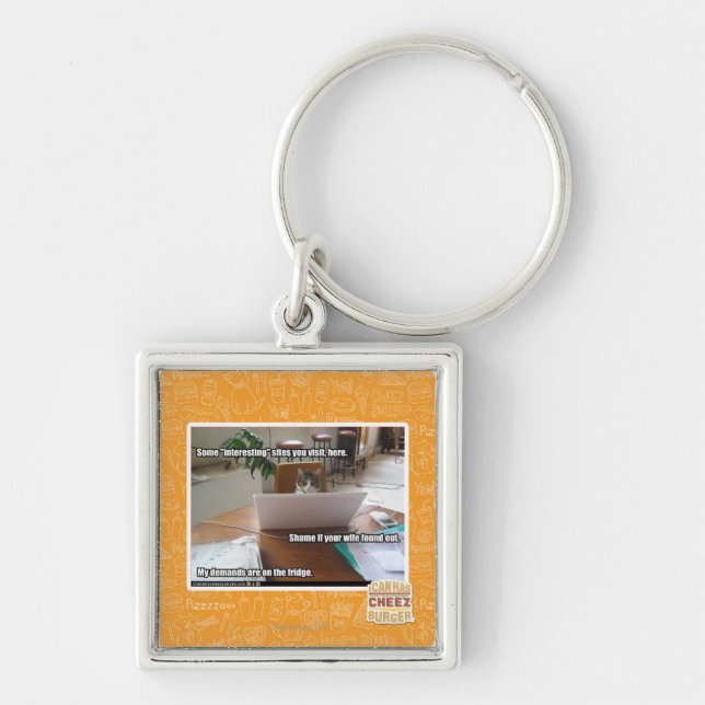Interesting sites keychain (Front)