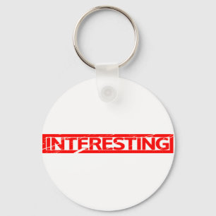 Interesting Stamp Keychain