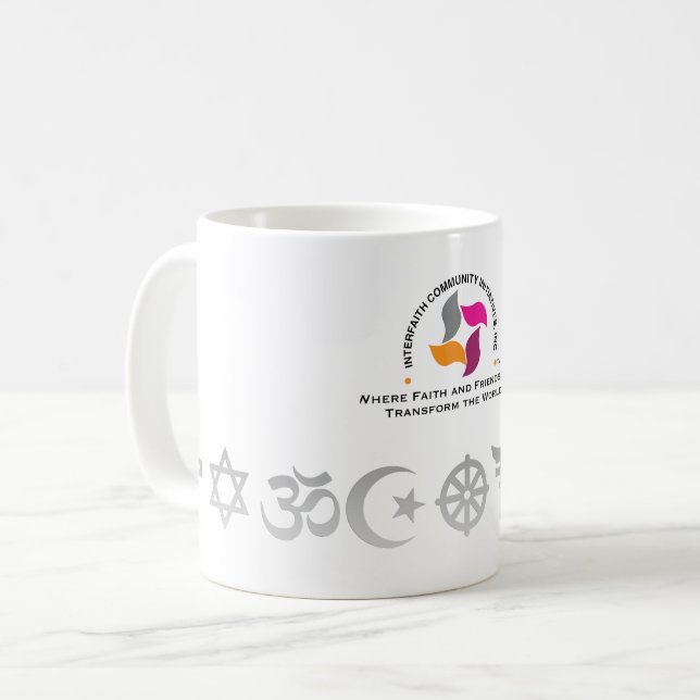 Interfaith Mug (Front Left)