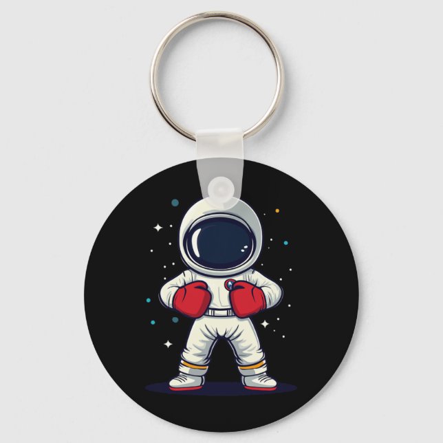 Intergalactic Punch With This Space Fighter Astron Keychain (Front)