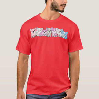Intergender Flag Pride Lgbtq Dogs Intergender Corg T-Shirt