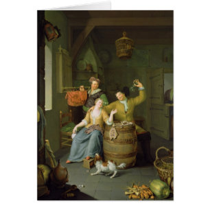 Intérieur avec une célébration de couples