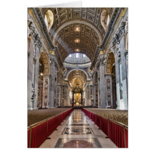 Intérieur de la basilique de St Peter