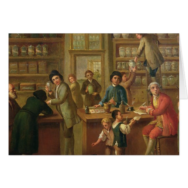 Intérieur d'une pharmacie (Devant horizontal)