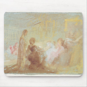 Interior at Petworth House people in Mouse Pad