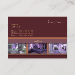 Interior Decorator Business Card