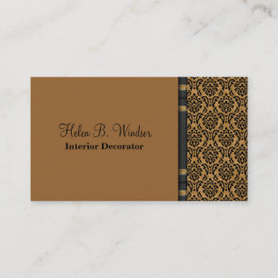 Interior Decorator Business Cards