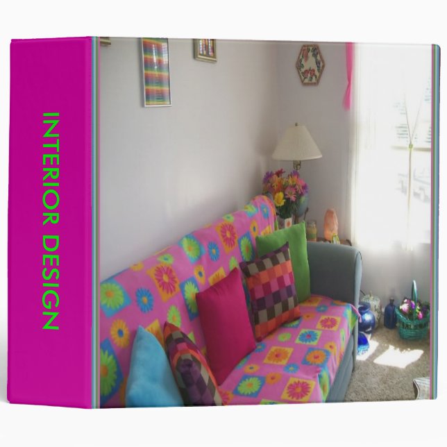 Interior Design Binder (Front/Spine)