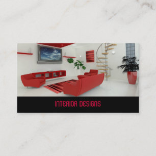 Interior Design Business Card