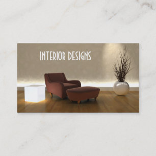 Interior Design Business Card