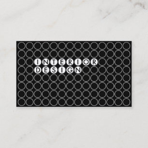 INTERIOR DESIGN BUSINESS CARD