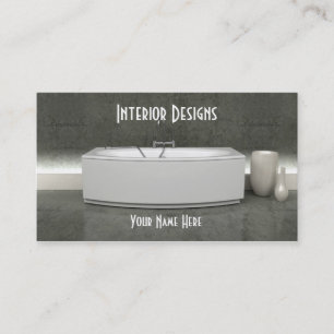Interior Design Business Card