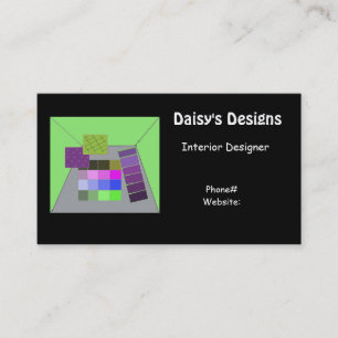 Interior Design Business Card
