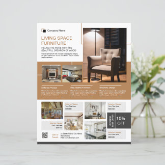 Interior Design Flyer Template | Modern Home Decor