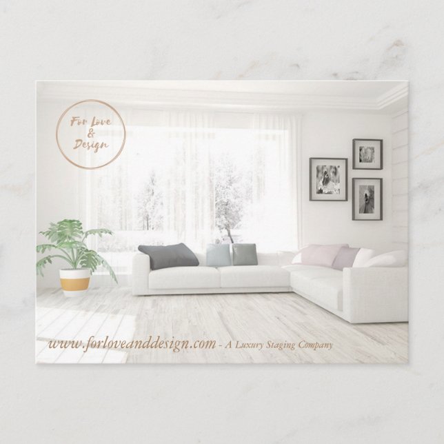 Interior Design Post Card (Front)