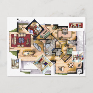 Interior Design Postcard