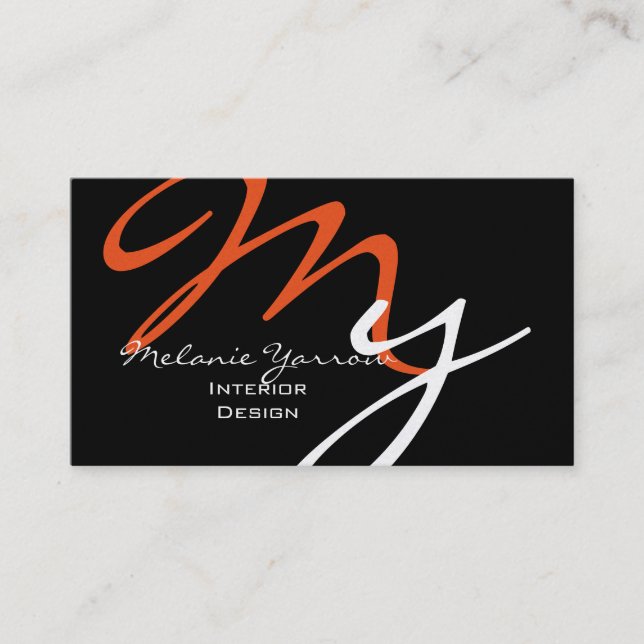Interior Designer Business Card (Front)