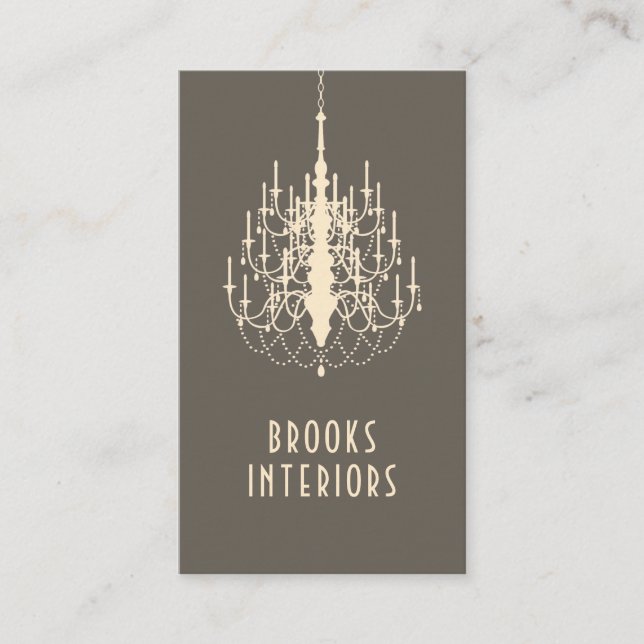 Interior Designer Business Card (Front)