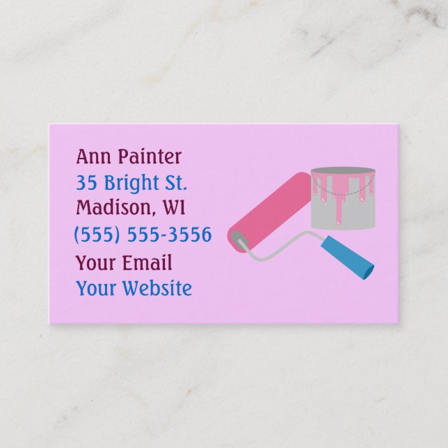 Interior Designer Business Cards (Front)
