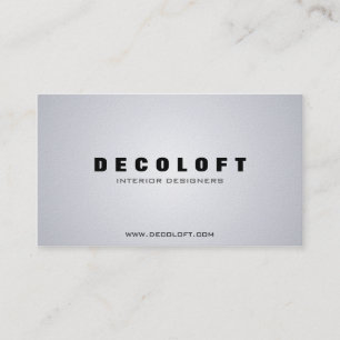 Interior Designer - Business Cards