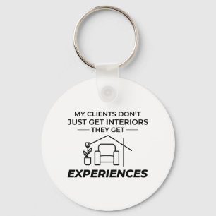 Interior Designer Decoration Design Professional Keychain