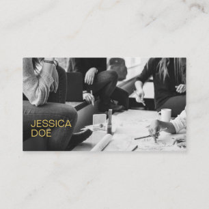 Interior Designer Modern Minimalist Business Card