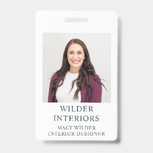 Interior Designer Photo Badge