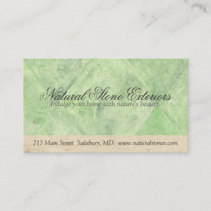 Interior Exterior Design Business Cards