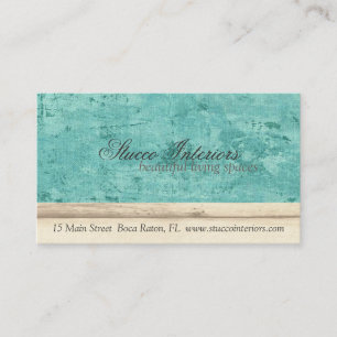 Interior Exterior Design Business Cards
