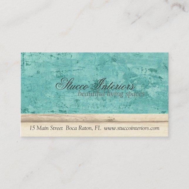 Interior | Exterior Design Business Cards (Front)