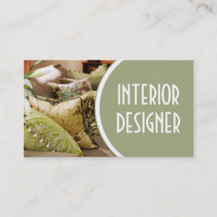 Interior Exterior Designer Furniture Store Business Card