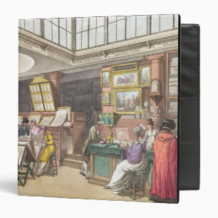 Interior from Ackermann's 'Repository of Arts, Lit Binder