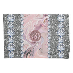 Interior Glitter Chic Gold Home Rose Marble Pillow Pillowcase