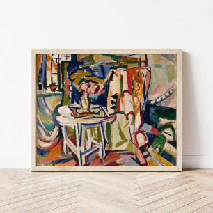 Interior   Henry Lyman Saÿen Poster