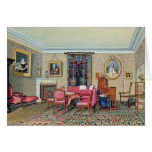 Interior in Pavlino, 1840s