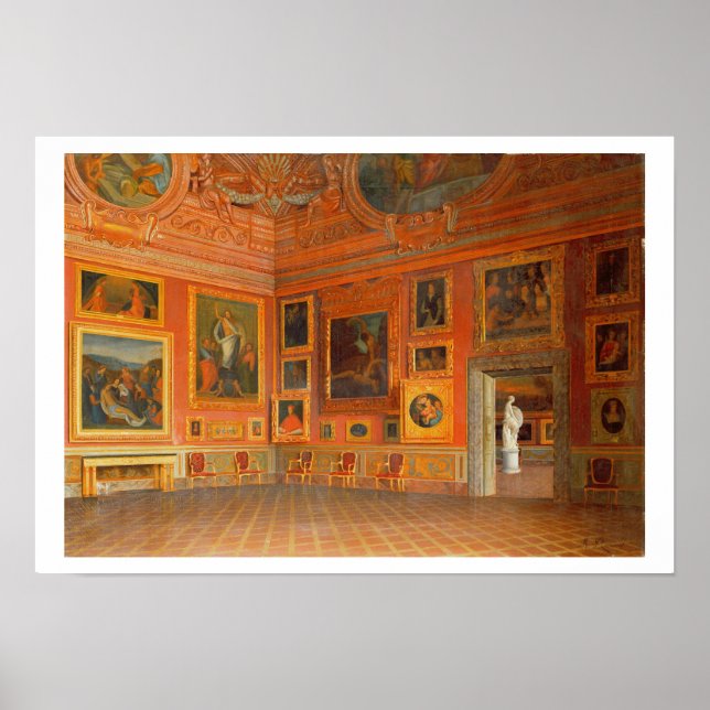 Interior in the Medici Palace Poster (Front)