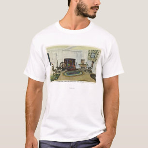 Interior Living Room View of the John Alden T-Shirt