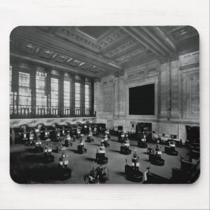 Interior New York Stock Exchange Lower Manhattan Mouse Pad