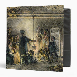 Interior of a Coal-Miner's Hut Binder
