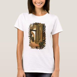 Interior of a Dutch House (oil on panel) T-Shirt