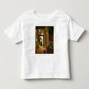 Interior of a Dutch House (oil on panel) Toddler T-shirt