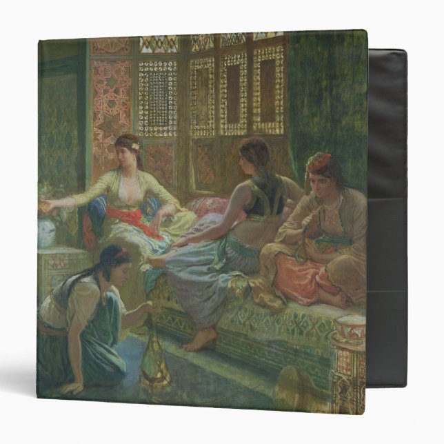 Interior of a Harem, c.1865 Binder (Front/Inside)