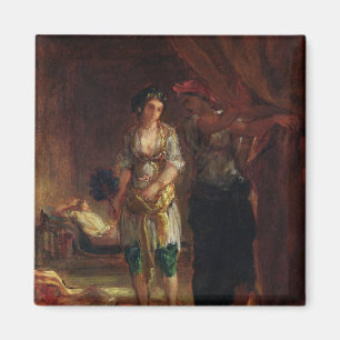Interior of a Harem in Oran, c.1847 Magnet