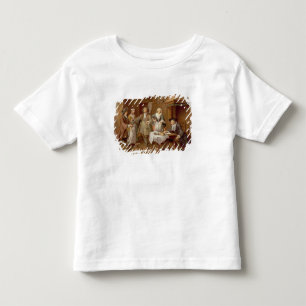 Interior of a Kitchen with Figures Tasting Wine Toddler T-shirt